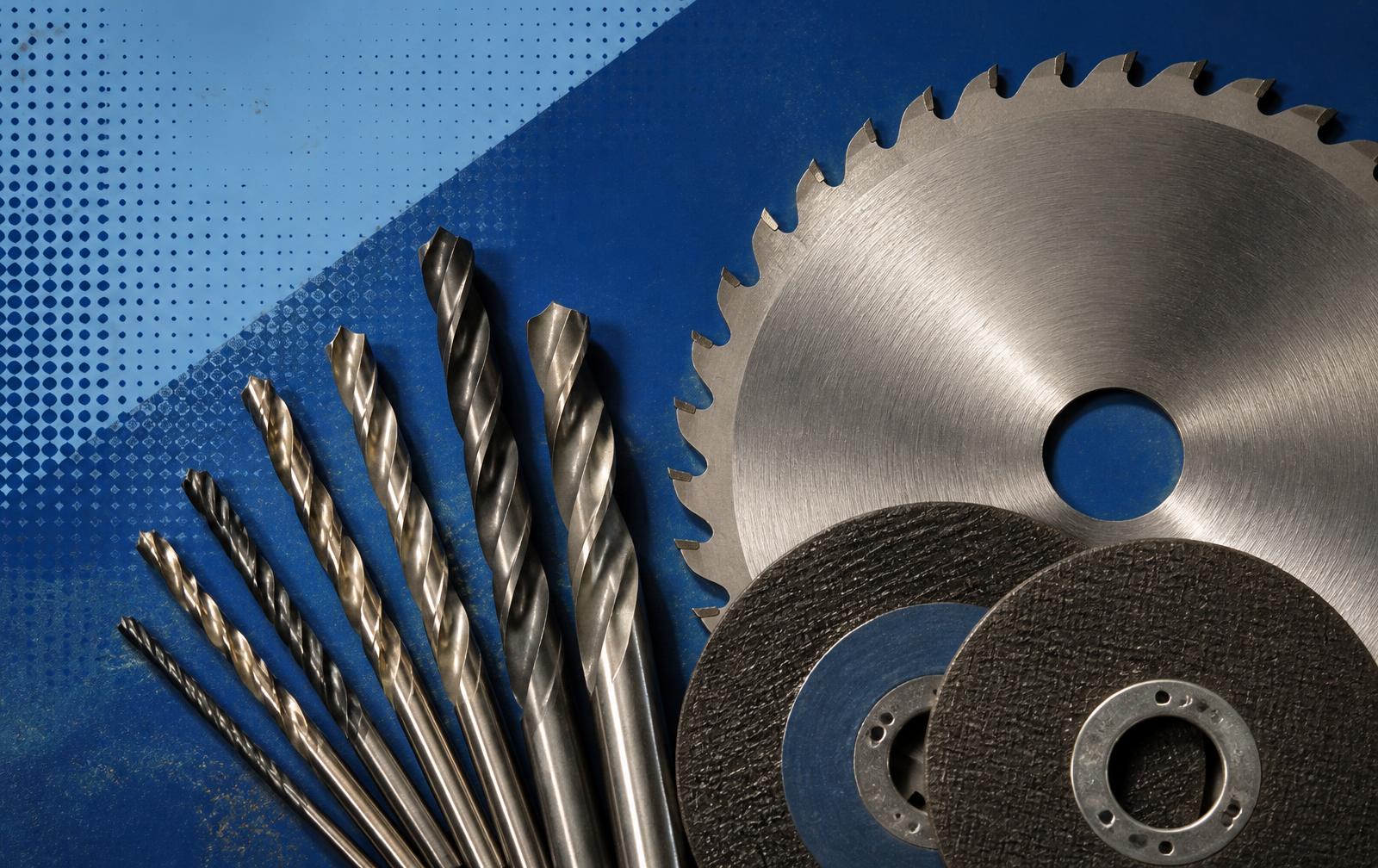 K-Mann drill bits, TCT circular saw blade and abrasive cutting discs